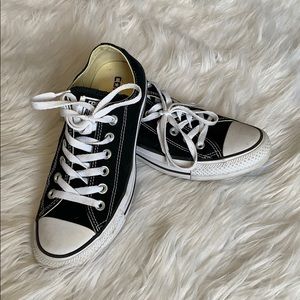 Converse Black All Star sneakers
